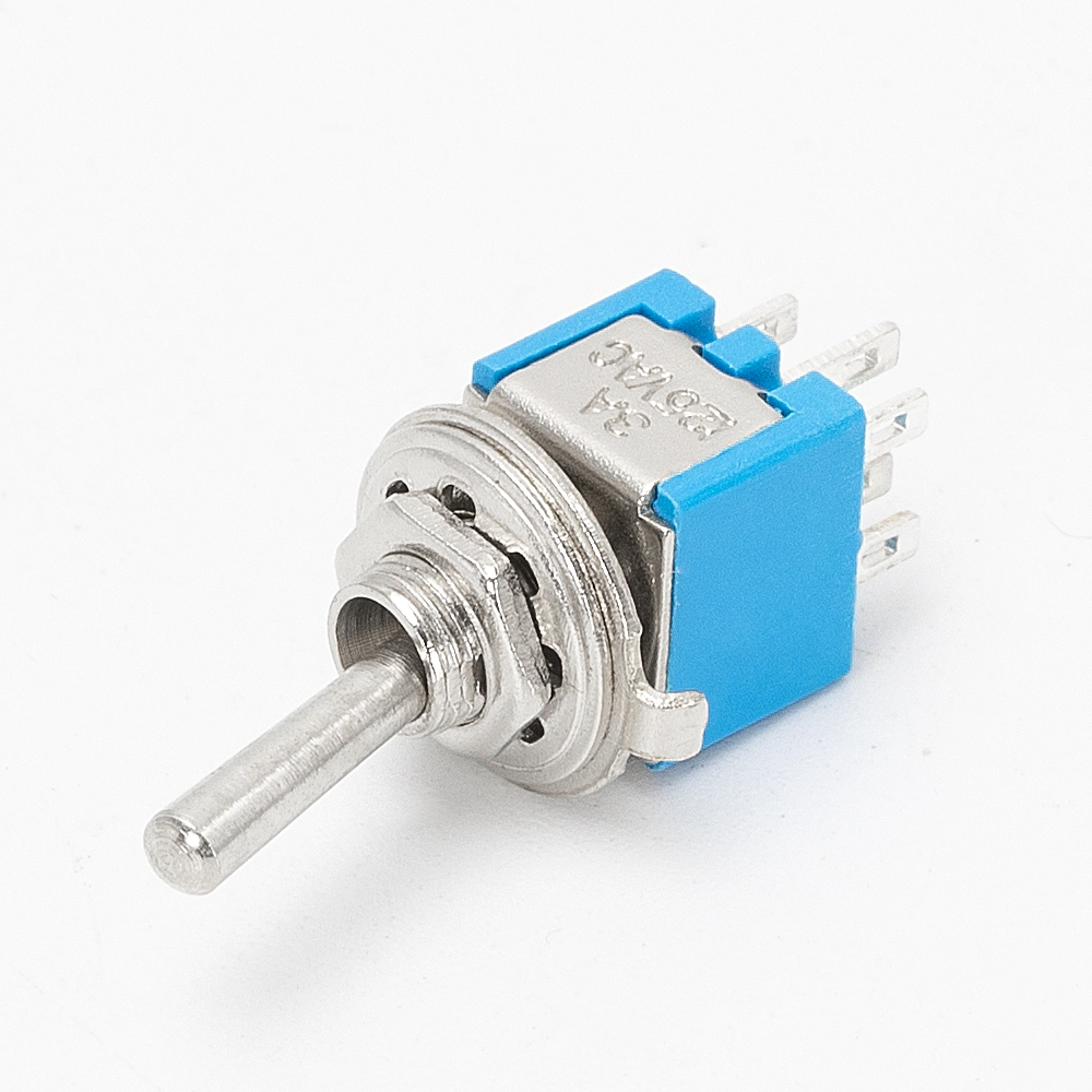 3A on-on Dpdt Mini Terminal 6pin Toggle Switch