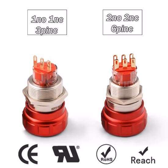 Nouveau produit Commutateur à bouton-poussoir rotatif La118p 2no ou 2nc